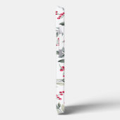 Vrolijk Kerstmis Moderne Mistletoe Case-Mate iPhone Case (Achterkant / Links)