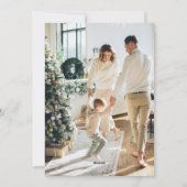 Vrolijk Kerstmis Multi 5 Volledige Aftapfoto Colla Feestdagenkaart (Achterkant)