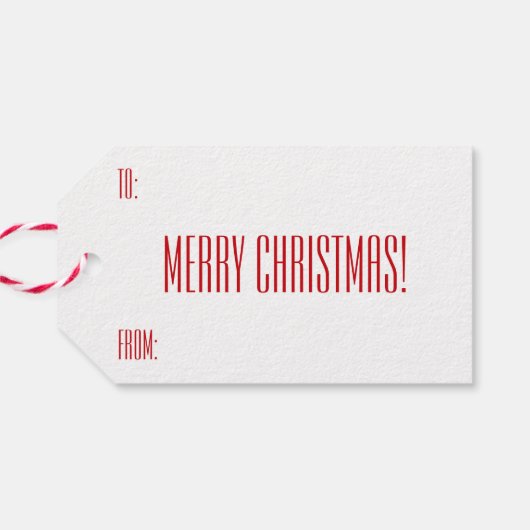 Vrolijk Kerstmis Naam Elf Feestdagen Gift Label Cadeaulabel (Achterkant Horizontaal)