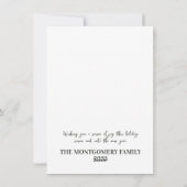 Vrolijk Kerstmis Notenkraker Vreugde Foto Vakantie Feestdagenkaart (Achterkant)