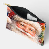 Vrolijk Kerstmis Portret van Kerstman Etui (Open)