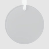 Vrolijk Kerstmis Rode Coquette Bow Girly Ornament (achterkant)