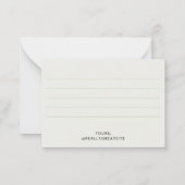 Vrolijk Kerstmis Rood Pickup Notitiekaartje (Achterkant)