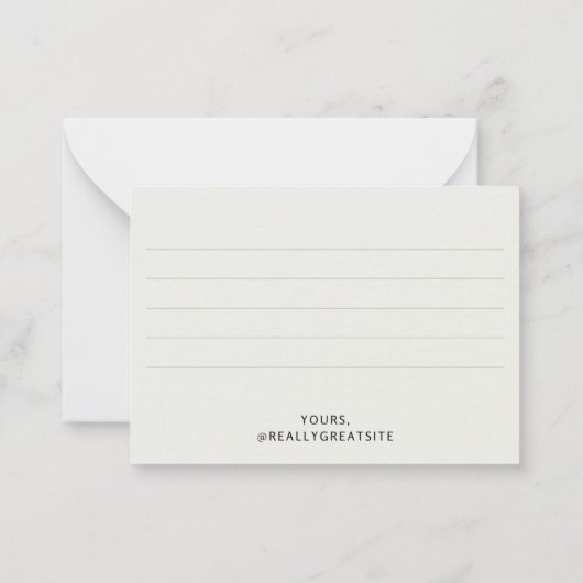 Vrolijk Kerstmis Rood Pickup Notitiekaartje (Achterkant)