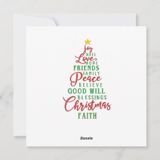 Vrolijk Kerstmis Santa Motorfiets platte kaart (Achterkant)