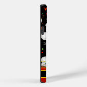 Vrolijk Kerstmis Schattigee Sneeuwman Inspirivity  Case-Mate iPhone Case (Achterkant / Rechts)