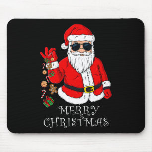 Vrolijk Kerstmis Sinterklaas Leuk Familie Pyjama X Muismat