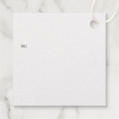 Vrolijk Kerstmis Sneeuwvlok Naam Goud of Zilveren  Bedankjes Labels (Achterkant)