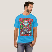 Vrolijk Kerstmis T-shirt ontwerp (Voorkant volledig)
