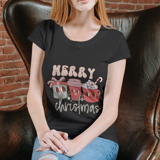 Vrolijk Kerstmis T-shirt voor vakantie