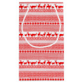 VROLIJK KERSTMIS Traditionele gepersonaliseerde S Klein Cadeauzakje (Achterkant)