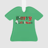 Vrolijk Kerstmis Unisex & Kinder Kleding Ornament (achterkant)