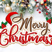 Vrolijk Kerstmis Versierd Drinkware Set Whisky Glas