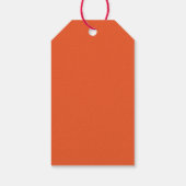 VROLIJK KERSTMIS VET TYPOGRAFIE CADEAULABEL (Achterkant)