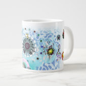 Vrolijk Kerstmis Wind Sinterklaas sok Grote Koffiekop (Voorkant rechts)