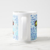 Vrolijk Kerstmis Wind Sinterklaas sok Grote Koffiekop (Achterkant)