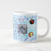 Vrolijk Kerstmis Wind Sinterklaas sok Grote Koffiekop (Rechts)