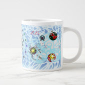 Vrolijk Kerstmis Wind Sinterklaas sok Grote Koffiekop (Rechts)