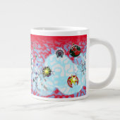 Vrolijk Kerstmis Wind Sinterklaas sok Grote Koffiekop (Rechts)