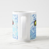 Vrolijk Kerstmis Wind Sinterklaas sok Grote Koffiekop (Achterkant)