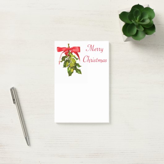 Vrolijk kerstmisleide post-it® notes (Kantoor)