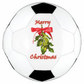 Vrolijk kerstmisleide voetbal (Voorkant)