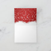 Vrolijk Kerstmismaretak Santa Kaart (Binnen)