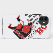 Vrolijk kerstmoment aanpassen Product Case-Mate iPhone Case (Achterkant (horizontaal))