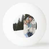 Vrolijk kerstmonogram foto pingpongballen (Achterkant)