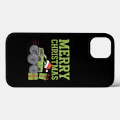 Vrolijk Kerstmonster Vrachtwagen Peuter Jongens Ke Case-Mate iPhone Case (Achterkant (horizontaal))
