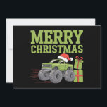 Vrolijk Kerstmonster Vrachtwagen Peuter Jongens Ke Feestdagenkaart<br><div class="desc">Vrolijk Kerstmonster Vrachtwagen Peuter Jongens Xmas Kinder Winter</div>