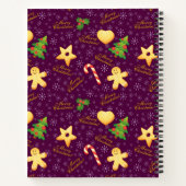 Vrolijk kerstNotitieboek Notitieboek (Achterkant)