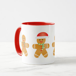 Vrolijk kerstontbijtkod voor kerstkerstmis mok