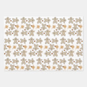 Vrolijk kerstontbijtkoek Verpakkingsbladen Inpakpapier Vel (Voorkant)