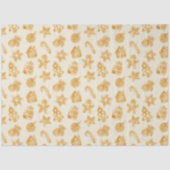 Vrolijk kerstontbijtkoekjes tissuepapier (Voorkant)