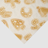 Vrolijk kerstontbijtkoekjes tissuepapier (Detail)