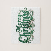  vrolijk kerstontwerp2 legpuzzel (Verticaal)