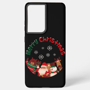 Vrolijk kerstontwerp Grappig cadeau voor Xmas Love Samsung Galaxy Hoesje
