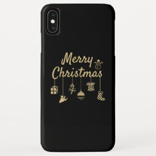 Vrolijk kerstOrnament goud Case-Mate iPhone Case