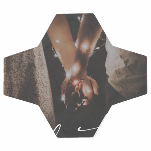 Vrolijk kerstpaar Voetbal (Enkel)