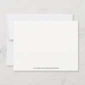 Vrolijk kerstpaard in Santa Hat Wenskaart Kaart (Achterkant)