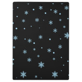 Vrolijk kerstpaard met kerstman klembord (Achterkant)