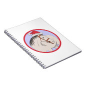 Vrolijk kerstpaard notitieboek (Rechterzijde)