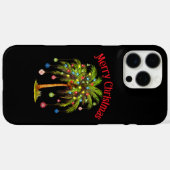 Vrolijk kerstpalmboom licht Hawaïaans tropisch Case-Mate iPhone Case (Achterkant (horizontaal))
