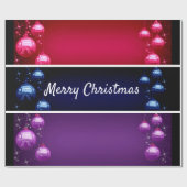 Vrolijk kerstpannen met kerstpannen cadeaupapier (Vlak)