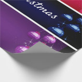 Vrolijk kerstpannen met kerstpannen cadeaupapier (Hoek)