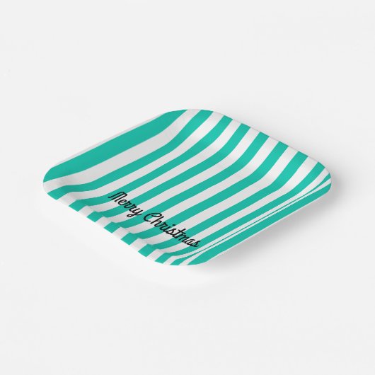 Vrolijk kerstpapier Bord (Gebogen)