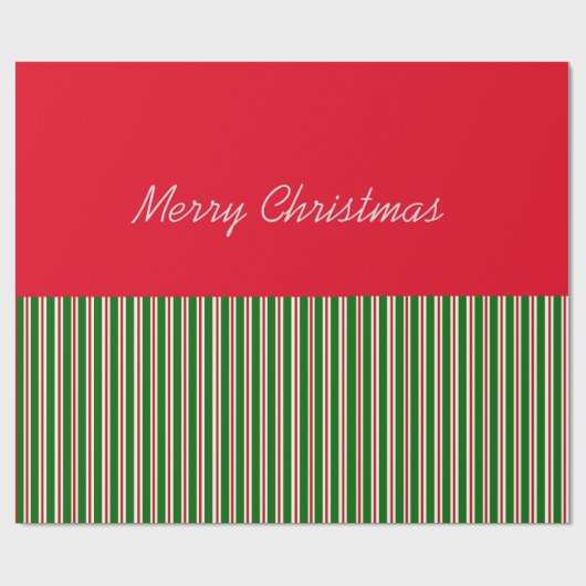 Vrolijk kerstpapier cadeaupapier (Vlak)