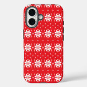 Vrolijk kerstpatroon 5 Case-Mate iPhone case (Achterkant)