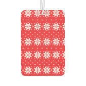Vrolijk kerstpatroon 5 luchtverfrisser (Achterkant)